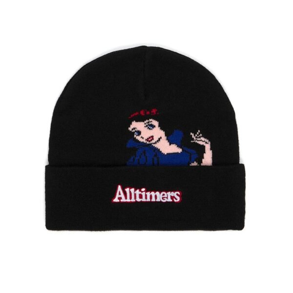 Alltimers Fugazi Snow Black Beanie
