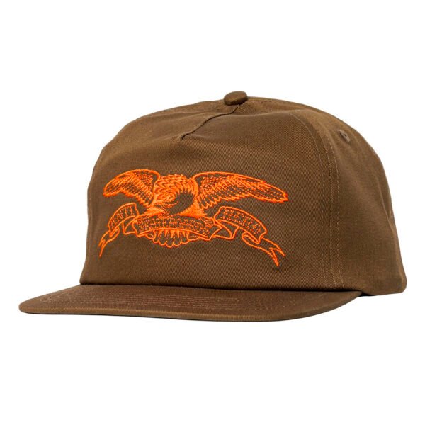 Anti Hero Basic Eagle Brown Snapback