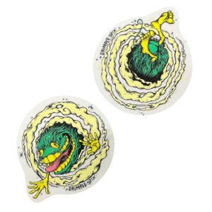 Anti Hero Grimple Stix Sticker 2 Pack Green 13cms