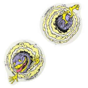 Anti Hero Grimple Stix Sticker 2 Pack Purple 13cms