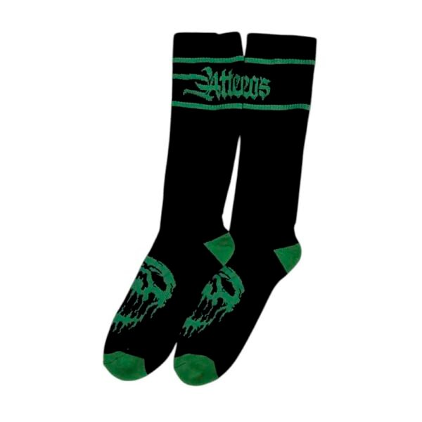 Atteos Calavera Logo Calcetas