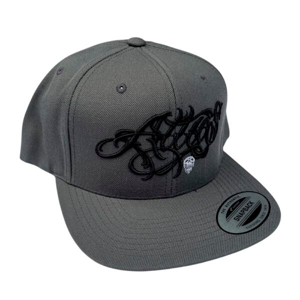 Atteos Caligrafia Gray Snapback