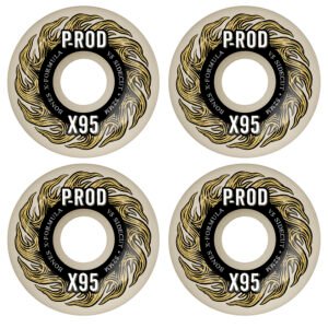 Bones P-Rod Pro X-Formula Sidecut Wheels 54mm 95A