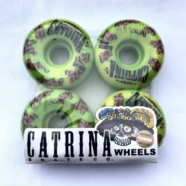 Catrina Serpiente Amarillo/Verde Ruedas 54mm 100A