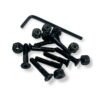 Catrina Tornillos 1" Color Negro c/Llave Allen