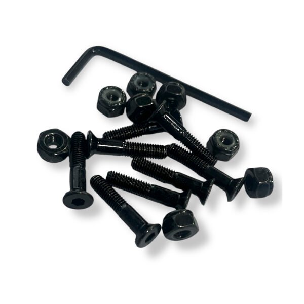 Catrina Tornillos 1" Color Negro c/Llave Allen