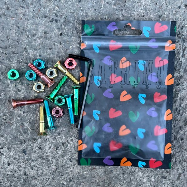 Catrina Tornillos 1" Multicolor c/Llave Allen
