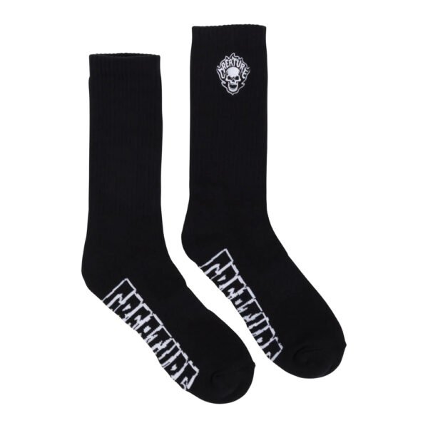 Creature Bonehead Flame Crew Socks