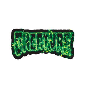 Creature Inferno Logo Outline Sticker 13x6cms