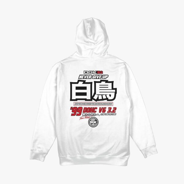 DGK Pole Position White Hoodie