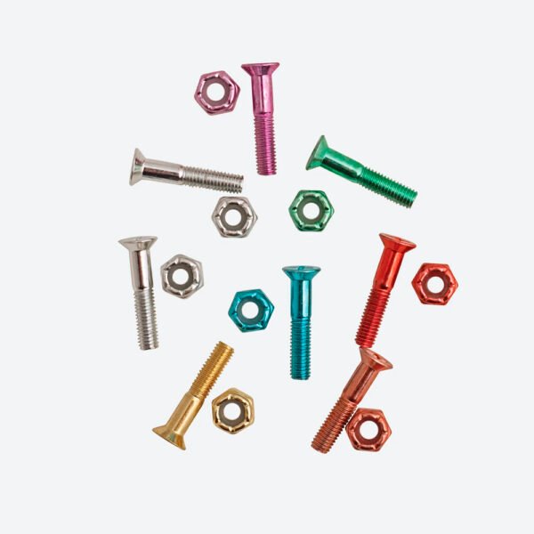 DGK Spittaz 1" Colored Bolts