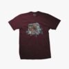 DGK Delivery Burgundy Tee