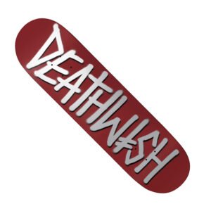 Deathwish Deathspray Maroon Deck 8.75