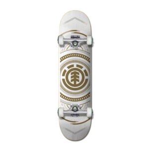 Element Hatched White Gold Patineta Completa 8