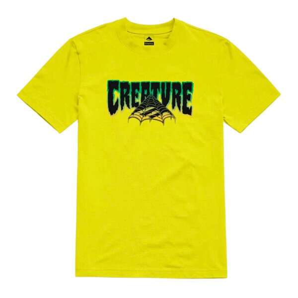 Emerica x Creature Triangle Yellow Tee