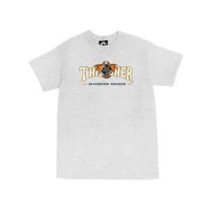 Thrasher Fortune Logo Ash Grey Tee