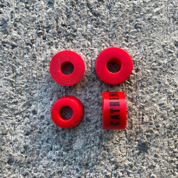 Catrina Set de Gomas Color Rojo
