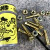 TACO Tornillos Peggles Dorados Llave Allen