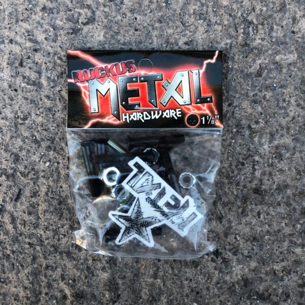 Ruckus Metal Hardware Bolts 1" 1/8 Phillips