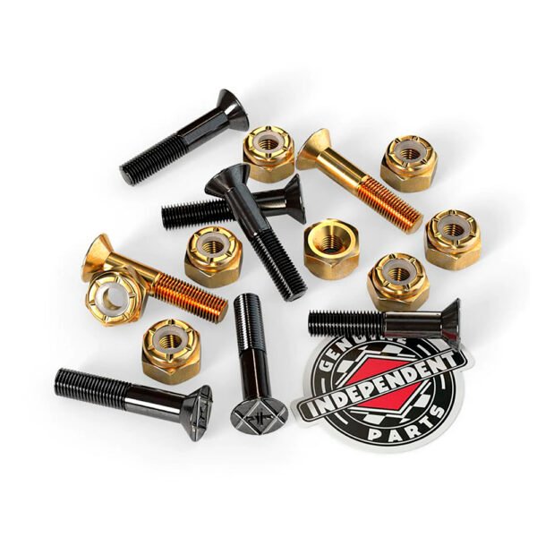 Independent Precision Bolts 1in Gold Phillips