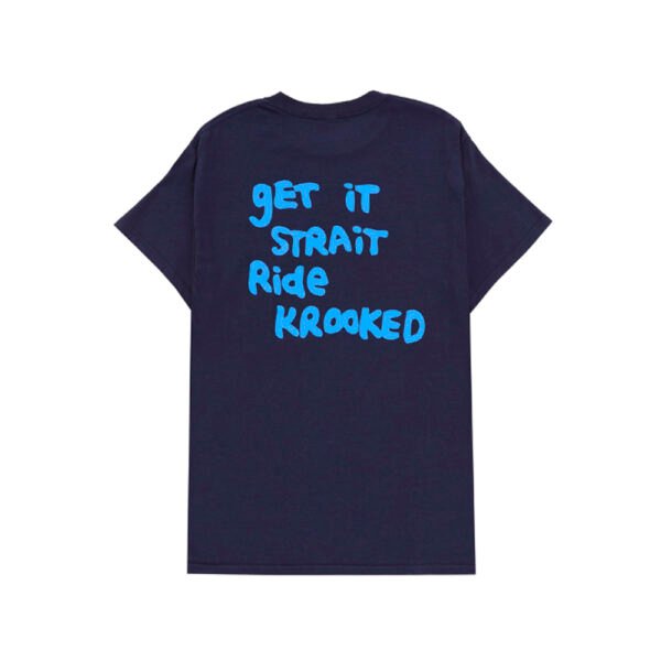 Krooked Strait Eyes Navy Tee