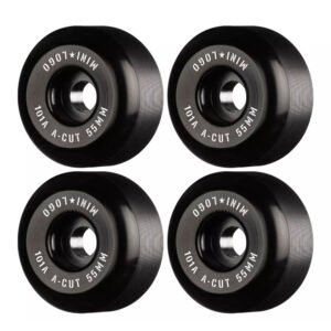 Mini Logo A-Cut 2 Black Wheels 55mm 101DU