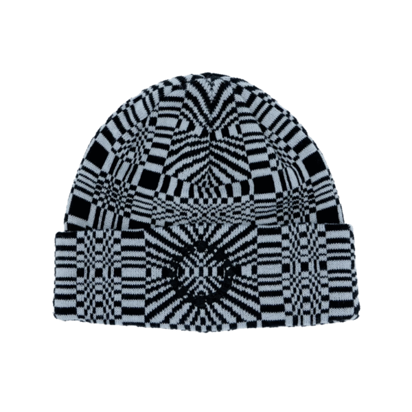 Quasi Overshot Grey Beanie