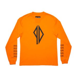 Piss Drunx Logo Orange Long Sleeve