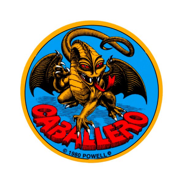 Powell Peralta Caballero Original Dragon Sticker 9 cms
