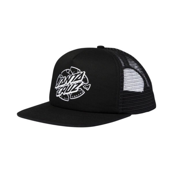 Santa Cruz Broken Dot Mesh Trucker Hat