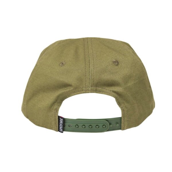 Spitfire Bighead Olive/Red Snapback
