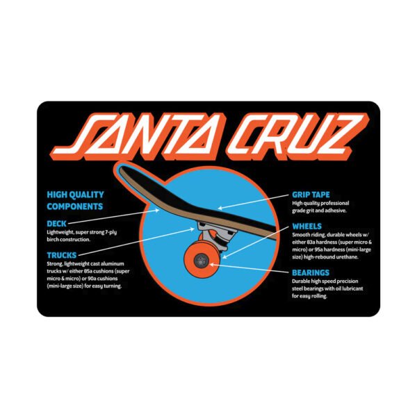 Santa Cruz Classic Dot Patineta Completa 7.8