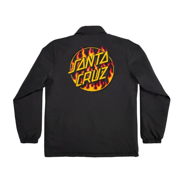 Santa Cruz x Thrasher Flame Dot Coach Jacket
