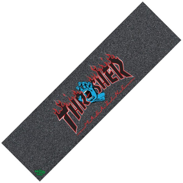 Mob Grip Santa Cruz x Thrasher Screaming Flame Logo Griptape