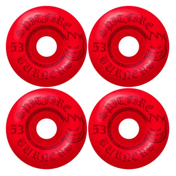 Spitfire Burner Wheels Red 53mm 99DU