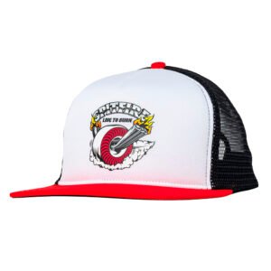 Spitfire Burnout White Snapback