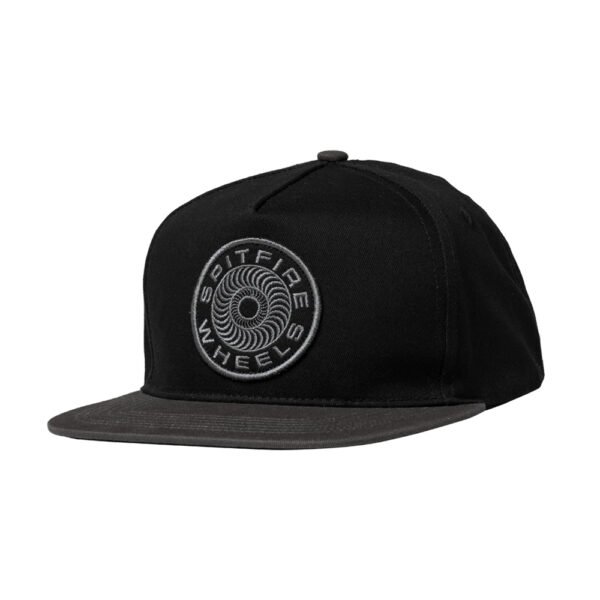 Spitfire Classic '87 Swirl Patch Black Snapback