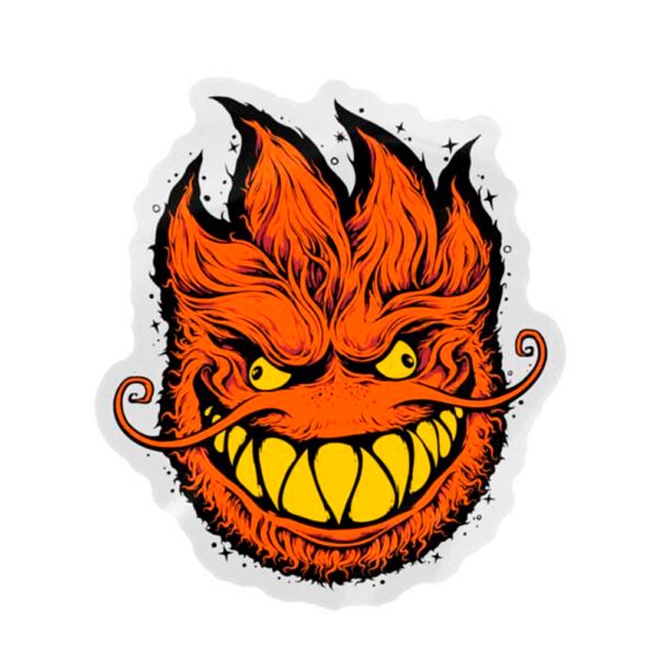 Spitfire Grimplehead Sticker 16x14cms