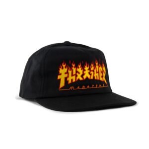 Thrasher Godzilla Flame Snapback
