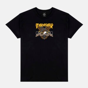 Thrasher x Anti Hero Eaglegram Black Tee