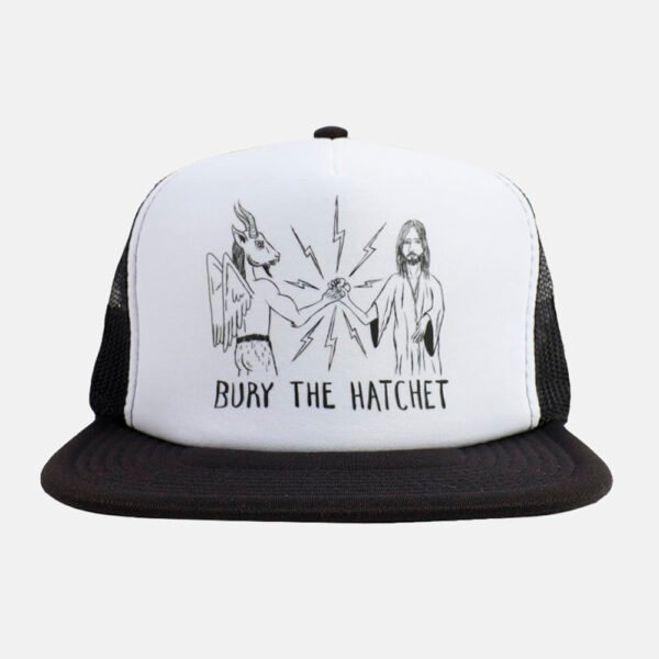 Thrasher x Toy Machine Bury The Hatchet Trucker Hat