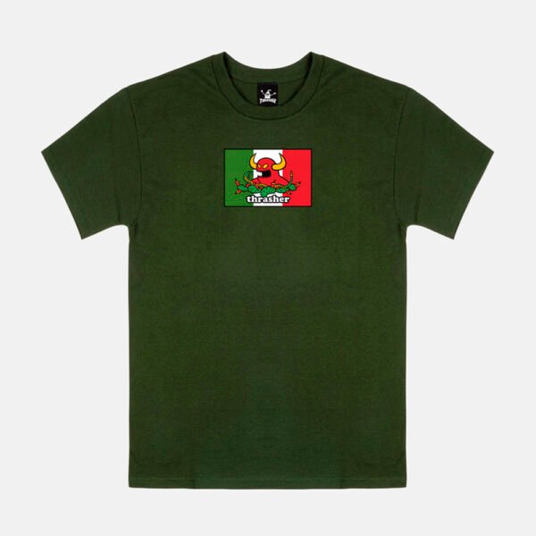 Thrasher x Toy Machine Hecho Forest Tee
