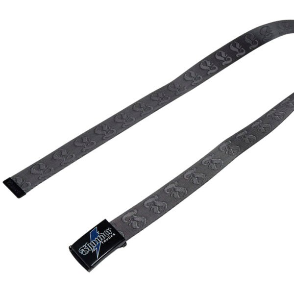 Thunder Bolt Script Jacquard Belt