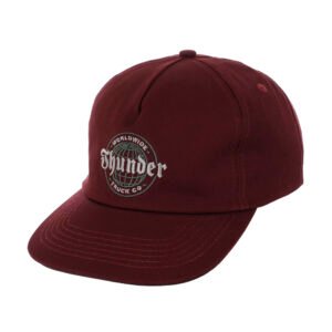 Thunder Worldwide Maroon Snapback