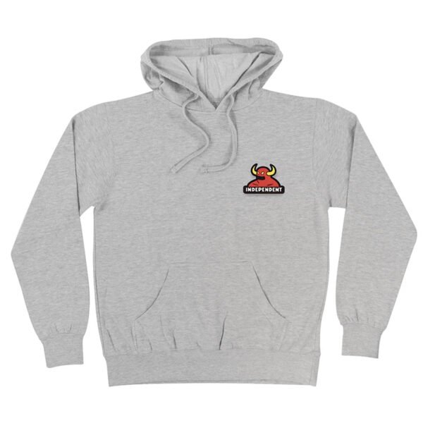 Toy Machine x Independent Toy Mash Up Grey Pullover Hoodie