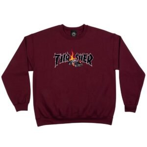 Thrasher x Neckface Cop Car Crewneck