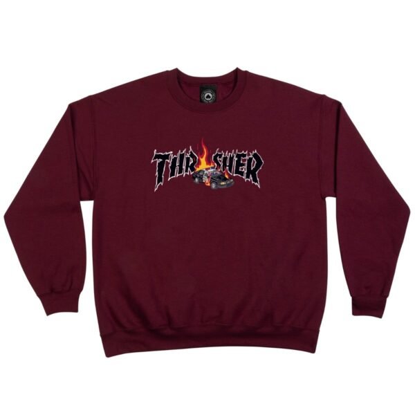 Thrasher x Neckface Cop Car Crewneck