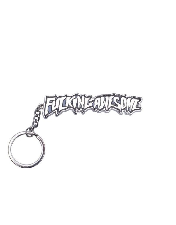 Fucking Awesome  Studed Stamp Keychain